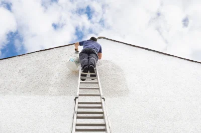 Peinture extérieure à Quilly — façades et ravalement